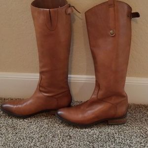Sam Edelman size 10.5 Penny Brown Boots
